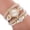 WH, variant on FcBaudy Bracelets for Women, Gifts for Women Women Watches Fashion Vintage Weave Wrap Quartz Wrist Watch Bracelet For Ladies Faux leather watch
