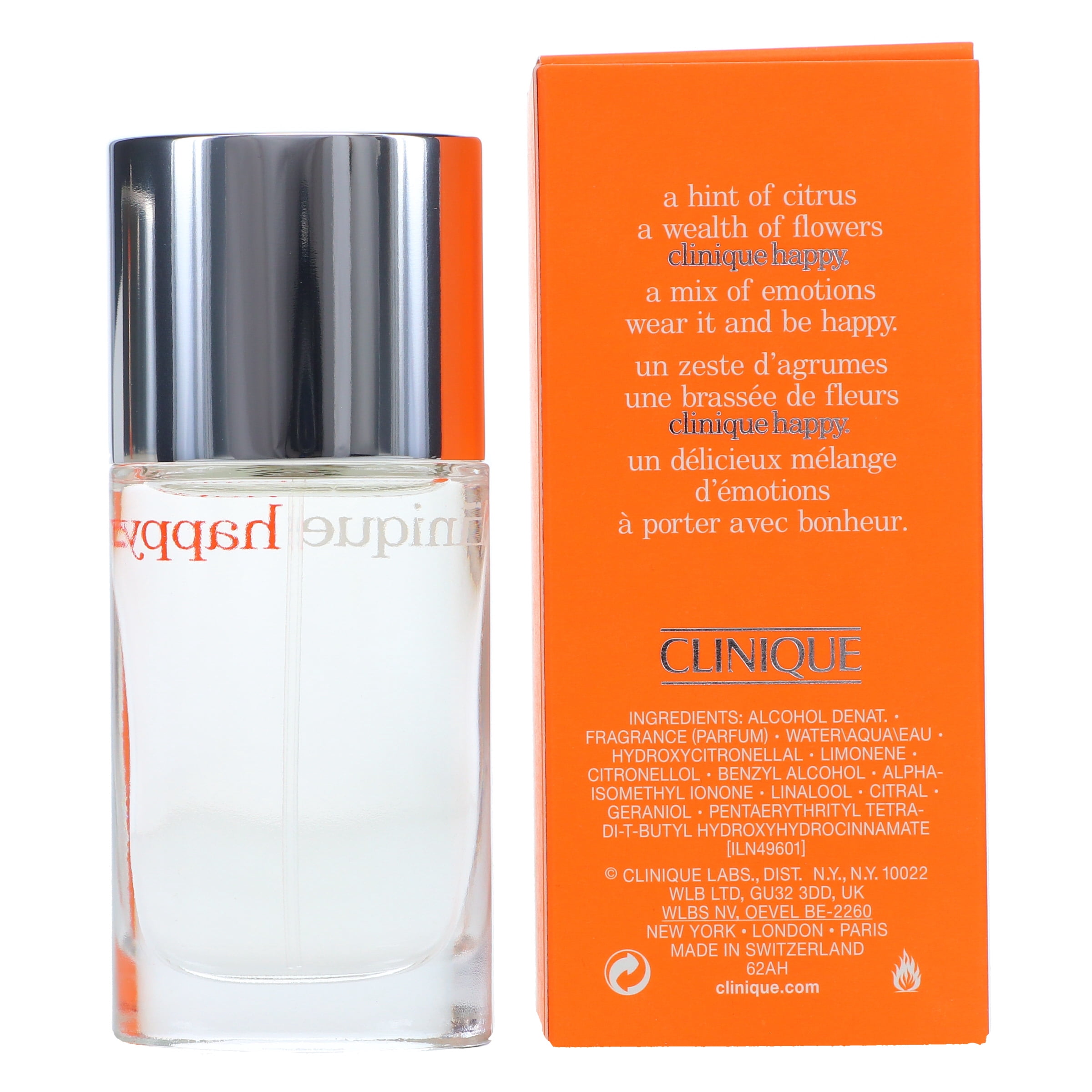 Clinique Happy Eau de Parfum, Perfume for Women, 1 fl oz
