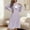 A_01 Hearted Purple, variant on Women's Fuzzy Fleece Nightgown Heart Printed Thicken House Coat Casual Long Sleeve Crewneck Sleepwear Flannel Night Dress