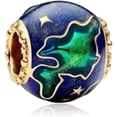 thumbnail image 1 of CHARM PLATA 925 PLANETA TIERRA CIRCULAR 25485, 1 of 2
