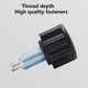 thumbnail image 5 of Bike Spring Knob Comfortable Grip Stainless Steel Spinning Bike Pull Pin Screw Replacement Parts Gym, 5 of 5