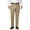 Khaki, variant on Men's Work To Weekend® Khaki Flat Front Pant Classic Fit 41114957522