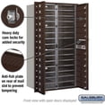 thumbnail image 3 of Salsbury Industries 4C Horizontal Mailbox 15-Door High Unit (55"), Double Column, 28 MB1 Doors, Aluminum, Front Load, Private Access, 3 of 5