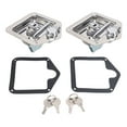 thumbnail image 2 of Trailer Door T Handle Latch, Folding T Handle Tool Box Lock  for RV for Truck, 2 of 7