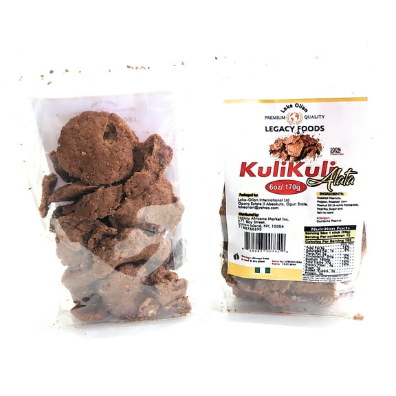 kulikuli Alata (Peanut Cake) 6oz. Product of Nigeria