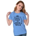 thumbnail image 5 of Barefoot Blue Jean Princess Country Women's T Shirt Ladies Tee Brisco Brands 2X, 5 of 6