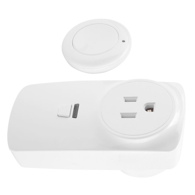 Interruptor de toma de corriente con Control remoto inalámbrico para el hogar para lámpara enchufe de EE. UU. Unbranded JY13931