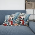 thumbnail image 2 of Merry Christmas Border Collie Enjoys Woofmas Winter Xmas Holiday Pillow Cushion Double Sided Borders Dog Lovers Gifts Idea Throw Pillow - 02022, 2 of 4