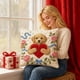 thumbnail image 5 of Juego de 2 fundas de almohada para San Valentín | Tamaño estándar de 45 x 45 cm | Decoración festiva con diseño de corazones para sofá cama | Tela suave con pelusa corta y cremallera oculta | Fácil, 5 of 6