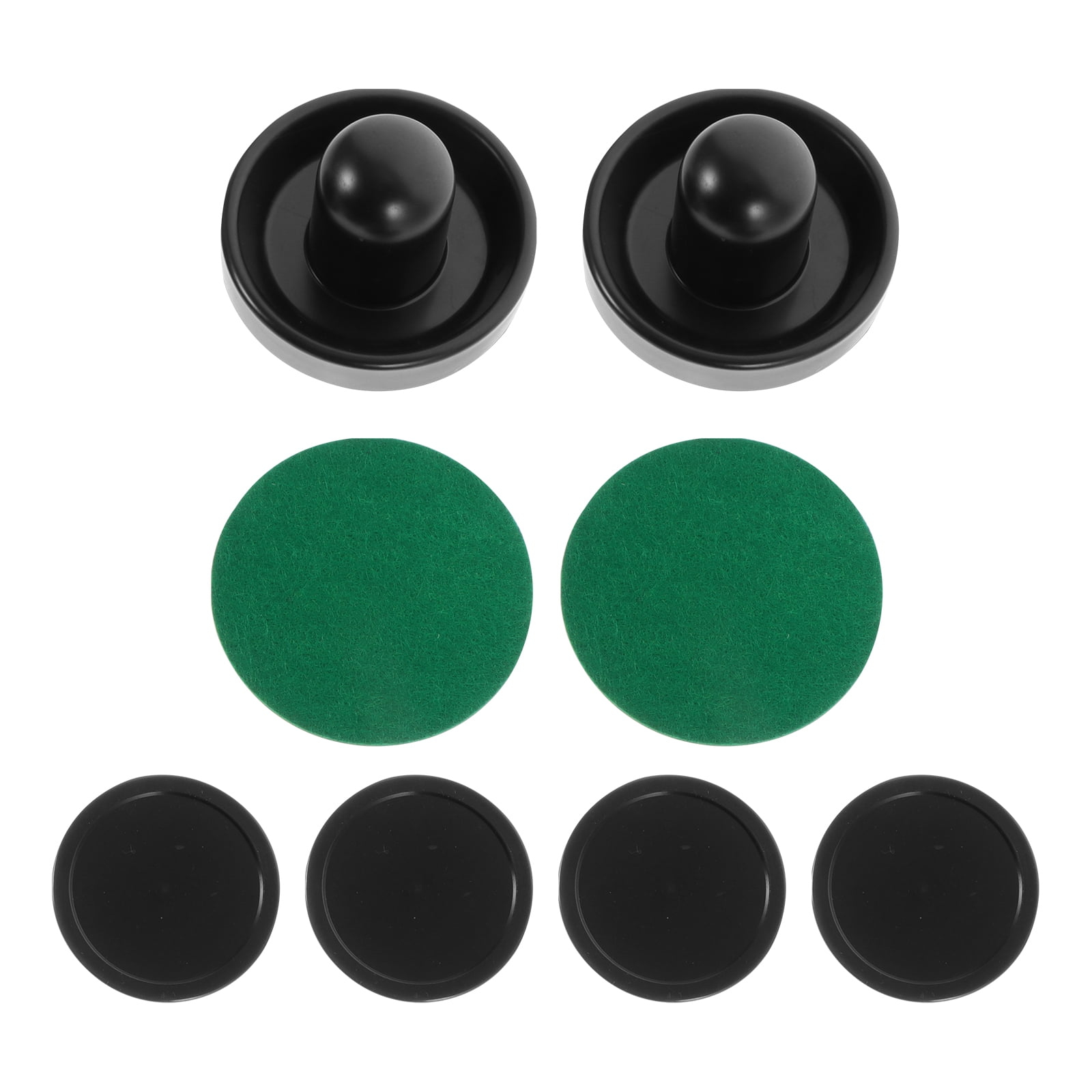 1 Set Air Hockey Pucks Pushers Air Hockey Replacement Accessories for