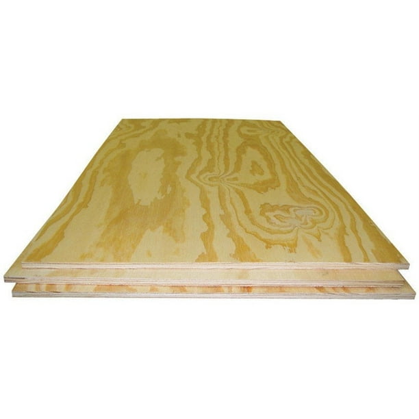 Thunderbird Forest Plywood Bc 3/4 &quot; X 4 � X 4 � Pine