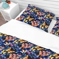 thumbnail image 4 of Designart 'Watercolor Butterfly Pattern' Modern & Contemporary Duvet Cover Set, 4 of 4
