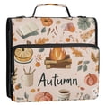 thumbnail image 5 of FORMRS Zipper Binder with Shoulder Strap 2-inch Ring 500 Sheet Capacity File Bag, Campfire Pattern, 5 of 5