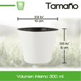 thumbnail image 3 of Maceta Autorregable Smart Garden  OC1009 Blanco Mate, 3 of 5