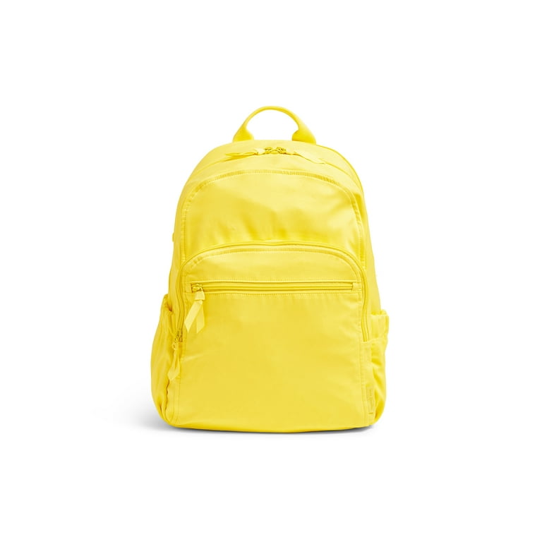 Vera Bradley Women s Recycled Cotton Campus Backpack Citronella