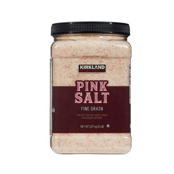 Kirkland Signature Pink Salt, Fine Grain, 5 lbs