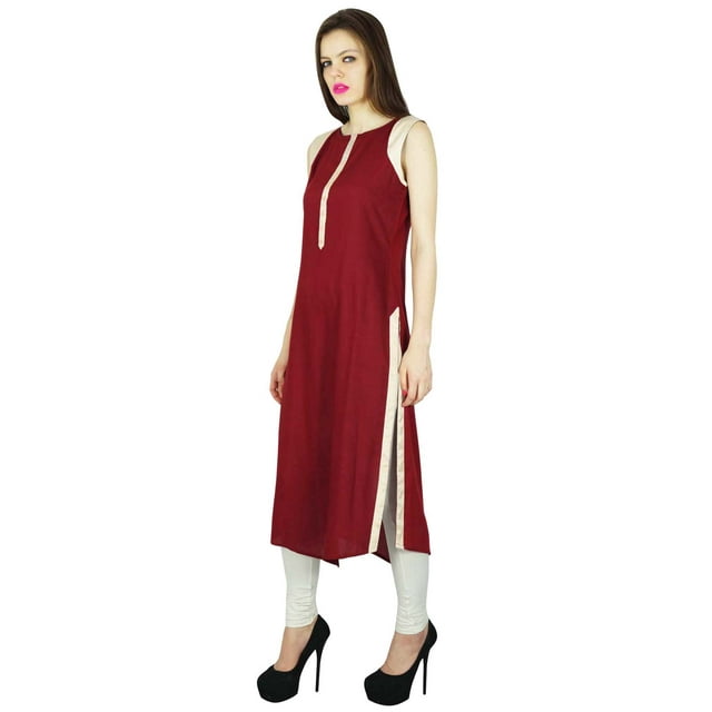 Phagun Kurti Ethnique Indienne Kurta en Rayonne Top Designer Bollywood Kurta Robe Tunique pour Femmes