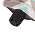 thumbnail image 3 of M Buder Almohada Inflable Automática Espuma Alta Elasticidad Estilo Étnico Gris y Azul (45 cm / 17.7 inches), 3 of 9