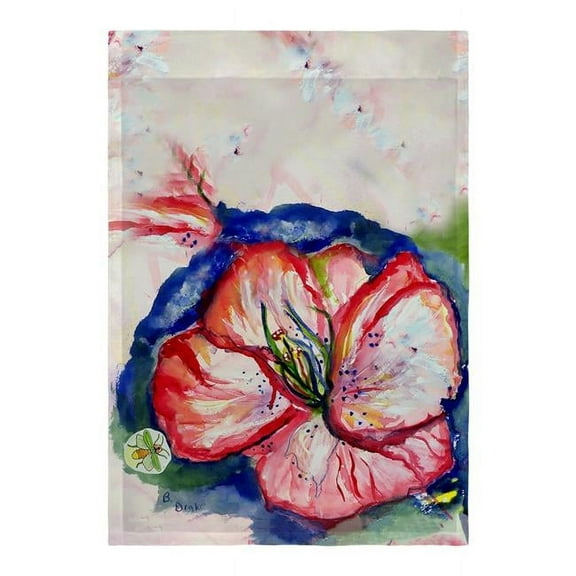 Betsydrake FL422 12.5 x 18 in. Hibiscus Flag