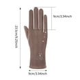 thumbnail image 4 of ddioayh Clearance Ski Gloves Cold Non-slip Warm Non-Slip Fashionable And Warm, 4 of 9