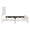 thumbnail image 4 of Tcbosik Queen Size Bed Frame with Headboard, Wood Platform Bed, Box Spring Needed, White, 4 of 6