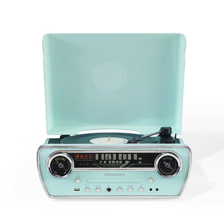 Crosley Powel 7-in-1 Vinyl Record Player - Audio Turntables