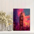 thumbnail image 2 of Qisvanset 12x16 Inch Whippet Starry Night Van Gogh Style Canvas Print Wall Art, 2 of 5