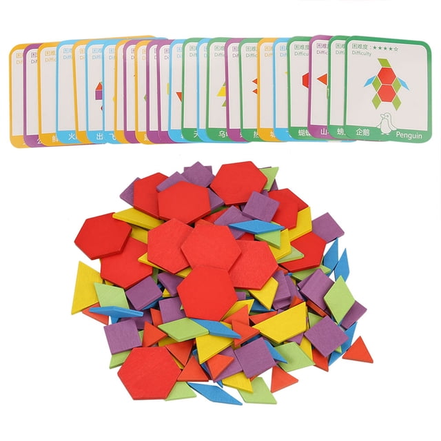 Juego de rompecabezas de madera colorido para niños pequeños, juego educativo, juguetes