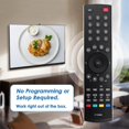 thumbnail image 5 of Reemplazo de Control remoto Yashi CT-90300 para REGZA LCD HDTV 42A3030D 42WLG66 42A3030DG 32AV565DBD 37WLT68G color negro, 5 of 5
