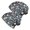 Pioneer Flower Floral Print Pattern, variant on Pioneer Flower Floral Print Pattern 2 Pack Slouchy Beanie Hat, Warm Winter Skull Cap with Stretchy Fabric & Soft Texture, Warm Thermal Gifts for Unisex Men Women