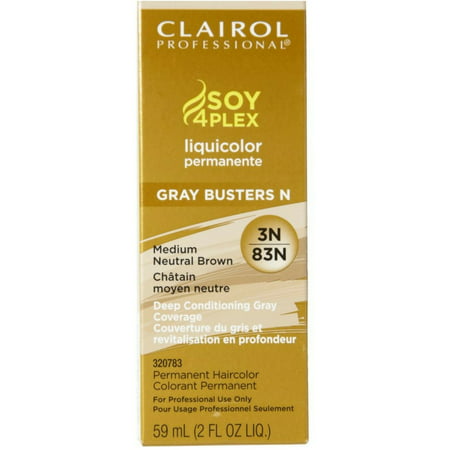 Clairol Professional Soy4plex Liquicolor Permanent Hair Color, Medium Neutral