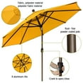 thumbnail image 4 of EliteShade 9Ft Market Umbrella Patio Outdoor Table Umbrella with Ventilation and 5 Years Non-Fading Guarantee，Sunflower, 4 of 5