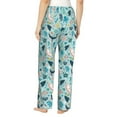 thumbnail image 2 of Bixox Women's Sea Life Patterned Pajama Pants Loungewear, 2 of 5