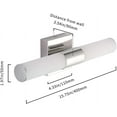 thumbnail image 2 of Luminaire de Salle de Bain pour Meuble-Lavabo, Lumières Miroir DEL, 2 of 5