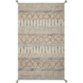 thumbnail image 1 of HomeRoots 350189 6 x 9 ft. Polyester Greige Area Rug, 1 of 1