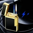 thumbnail image 7 of RnemiTe-amo Butane Torch,Crater Clear Light Inclined Fire Open Flame Wheel Lighter Inflatable Point Pipe LighterUSB Rechargeable Lighter Windproof Flameless Lighter Plasma Lighter, 7 of 7