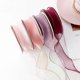 thumbnail image 3 of 10 meters/roll 40mm width Wave Silk Organza ribbon Bow material for hair ornament gift wrapping decoration lace ribbons, 3 of 4