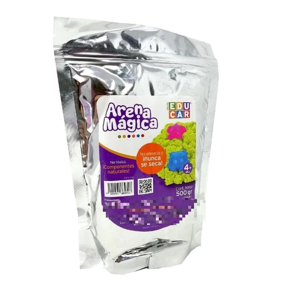 Arena Magica Moldeable 500 Grs Amarillo