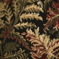 thumbnail image 3 of Home Dynamix Optimum Kawan Traditional Leaves Area Rug, Black/Beige, 7'8"x10'4", 3 of 6