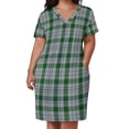 thumbnail image 2 of Vestido sencillo de tartán del clan Milne con chaleco con cremallera, ideal para eventos especiales y ocasiones oficiales., 2 of 6