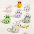 thumbnail image 3 of AFeng In-Stock Blind Box Labubu The Monsters Cheers Double Layered Glass Cup Cute Water Cup Handmade Decoration Model Birthday Gift, 3 of 5