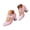 Pink, variant on Women's Mary Jane Heels with Bow Retro Round Toe Low Block Heel Pumps Comfortable Suede Dress Shoes for Ladies Party Blue Size 6