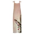thumbnail image 5 of Kmdttou Cargo Pants Easter Print Sleeveless Two Pocket Casual Overalls Jumpsuit Jumpsuit Pants (Regular & Plus Size) S-5XL, 5 of 5