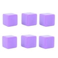 thumbnail image 1 of 6PCS Blank  Cubes,DIY Unfinished  Blocks Teaching Party Puzzle 6 Sided  Plastic Cubes, 1 of 8
