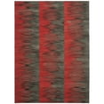 thumbnail image 4 of SAFAVIEH Kilim KLM819C Handwoven Red / Charcoal Rug, 4 of 5