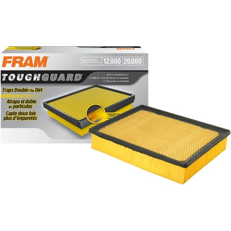 FRAM Tough Guard Engine Air Filter, TGA8755A for Select Cadillac, Chevrolet and GMC Vehicles