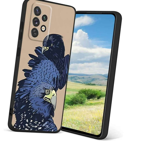 Birds-Eagle-34 Phone Case, Degined for Samsung Galaxy A32 5G Case Men Women, Flexible Silicone Shockproof Case for Samsung Galaxy A32 5G