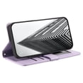 thumbnail image 3 of SaniMore for iPhone 15 Plus PU Leather Case, Wallet Design with Card Slots Cash Pocket [Wrist Strap] Flip kickstand Full Body Protection Magnetic Closure Business TPU Shell for iPhone 15 Plus, Purple, 3 of 11
