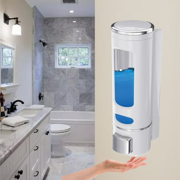 400ml Wall Mounted Soap Dispenser Sanitizer Shampoo Body Lotion Liquid Soap Dispenser Pump For Kitchen Bathroom