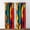 Colorful1, variant on Christmas Blackout Curtains - Blocking Window Drapes Xmas Winter Season Theme Fir Twigs and Vibrant Balls Graphic Decor Home Bedroom Living Room Grommet Window Drapes 2 Panel Set, 52" x 63"